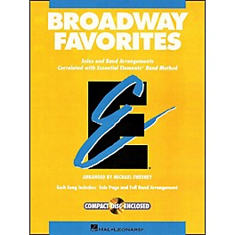 Hal Leonard Broadway Favorites Baritone T.C. Essential Elements Band