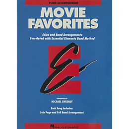 Hal Leonard Movie Favorites Piano Accompaniment