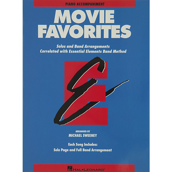 Hal Leonard Movie Favorites Piano Accompaniment