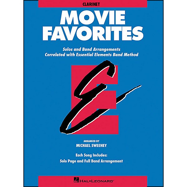 Hal Leonard Movie Favorites Clarinet