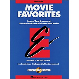 Hal Leonard Movie Favorites Conductor Book/CD