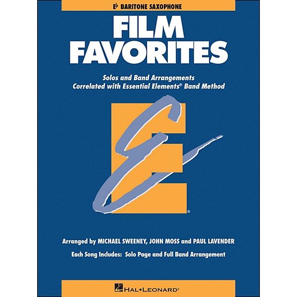 Hal Leonard Film Favorites E-Flat Baritone Saxophone