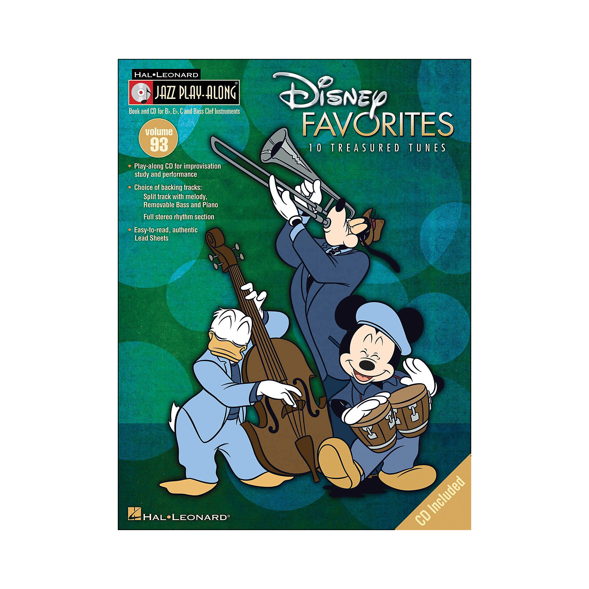 Hal Leonard Disney Favorites Jazz Play Along Volume 93 Cd Pkg Guitar Center