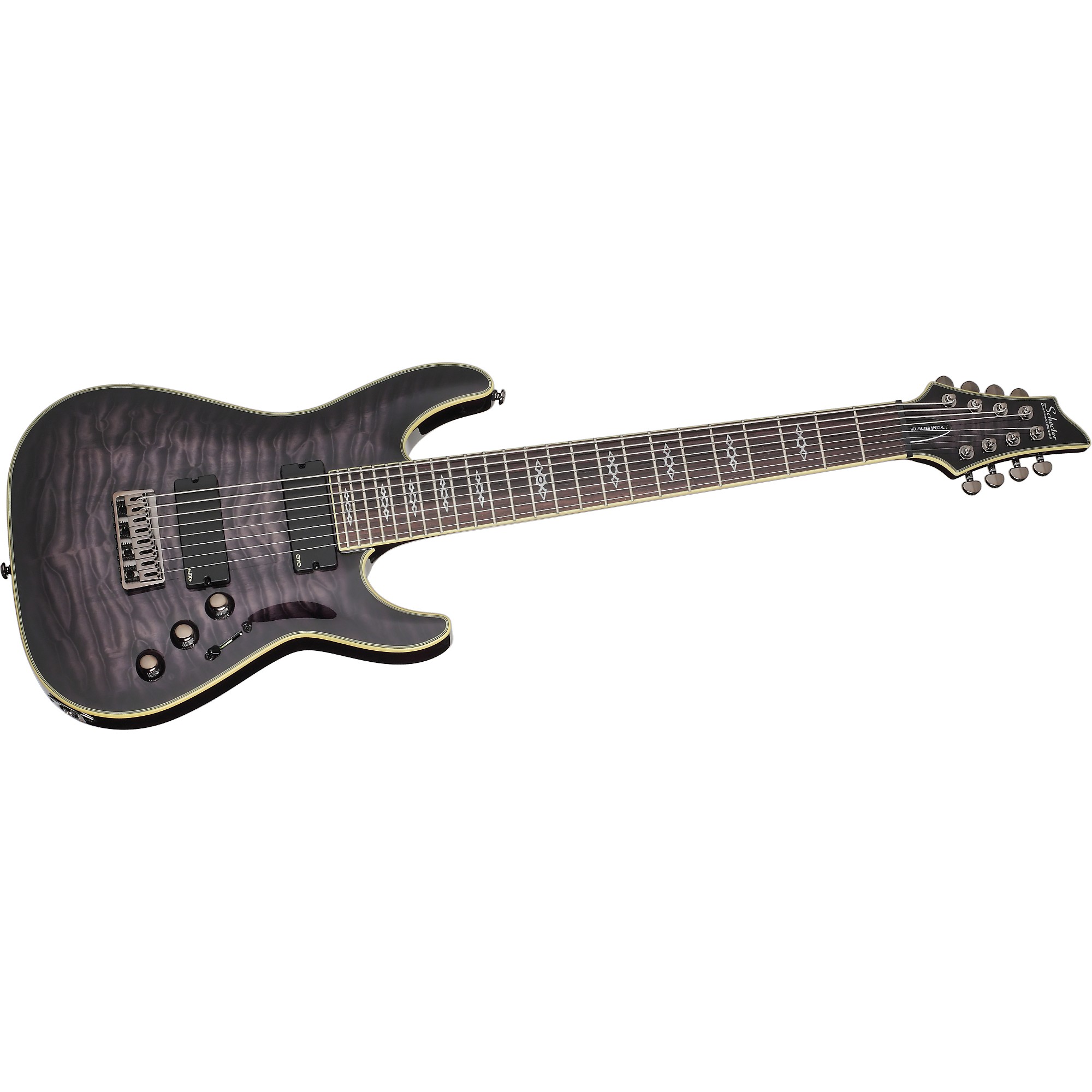 Schecter Guitar Research See-Thru Black | Guitar Center