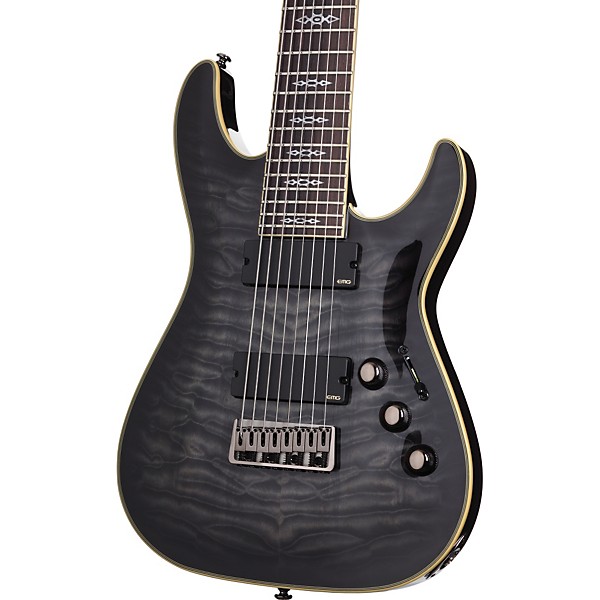 Schecter Guitar Research See-Thru Black | Guitar Center