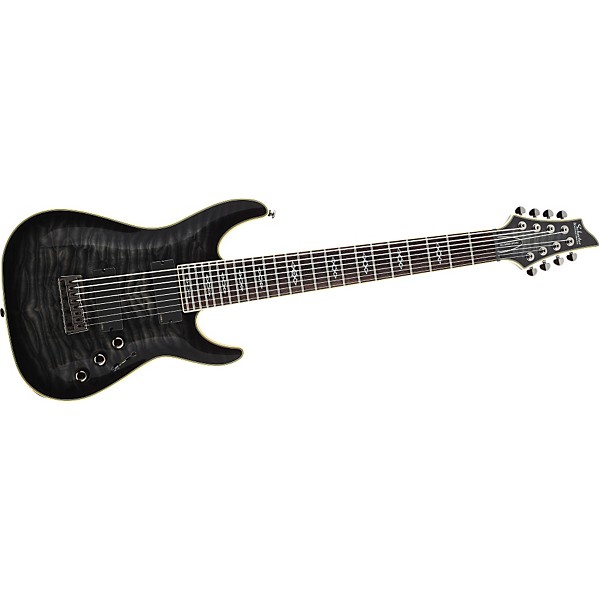 Schecter Guitar Research See-Thru Black | Guitar Center