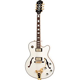 Open Box Epiphone Limited Edition Emperor Swingster Royale Electric Guitar Level 1 Pearl White