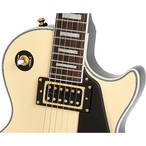 Open Box Epiphone Limited Edition Les Paul Custom Blackback