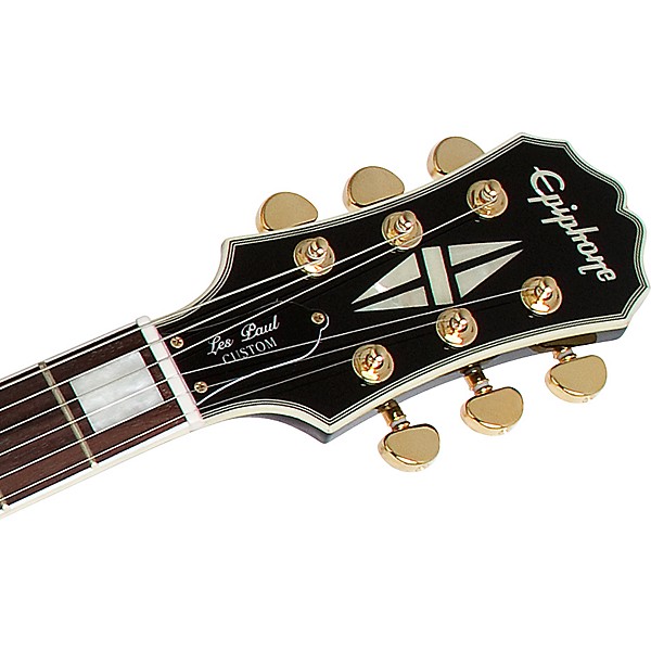Open Box Epiphone Limited Edition Les Paul Custom Blackback