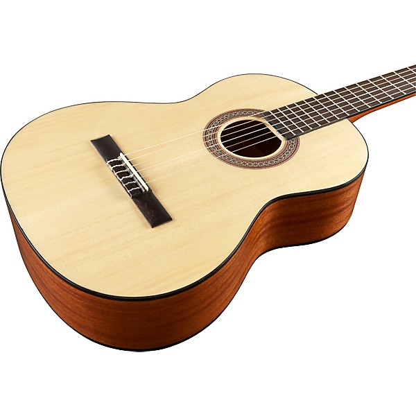 Lucero LC100S Solid-Top Classical Acoustic Guitar Natural