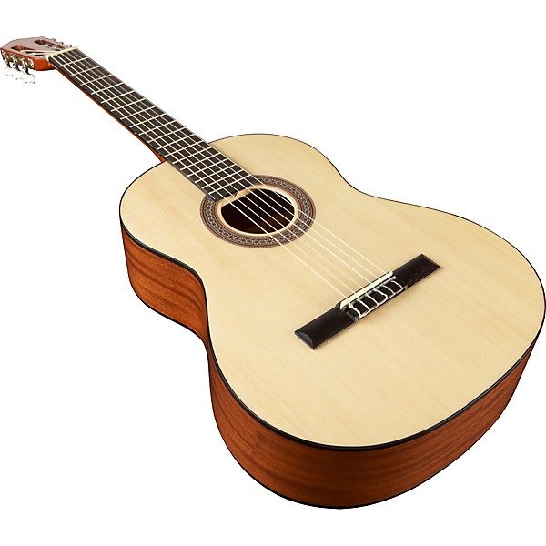 Lucero LC100S Solid-Top Classical Acoustic Guitar Natural
