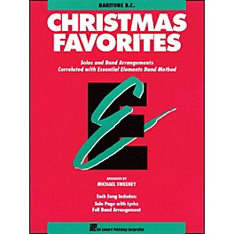 Hal Leonard Essential Elements Christmas Favorites Baritone B.C.