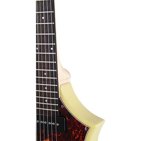 Voyage Air TransAxe Belair VER-1 LT Electric Guitar TV Yellow