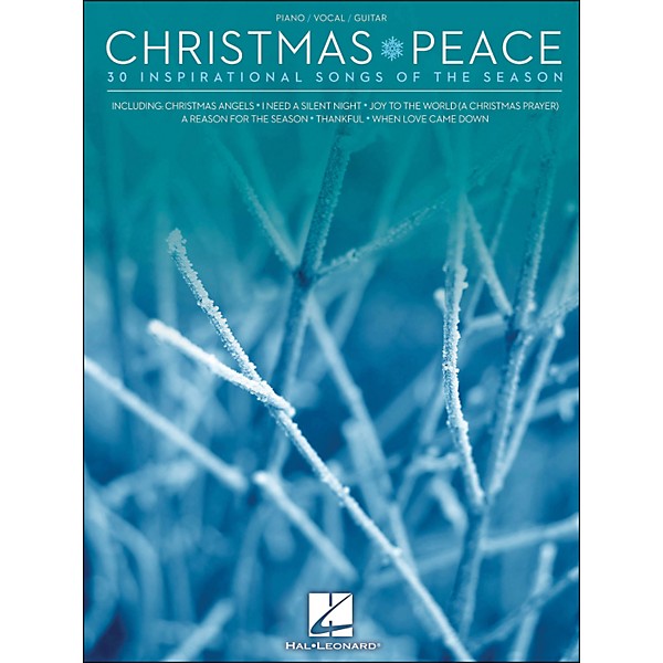 Hal Leonard Christmas Peace - 30 Inspirational Songs Of The Season arranged for piano, vocal, and guitar (P/V/G)