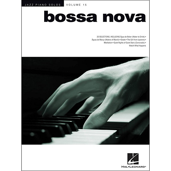 Hal Leonard Bossa Nova - Jazz Piano Solos Series Volume 15