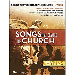 Hal Leonard Songs That Changed The Church - Hymns arranged for piano, vocal, and guitar (P/V/G)