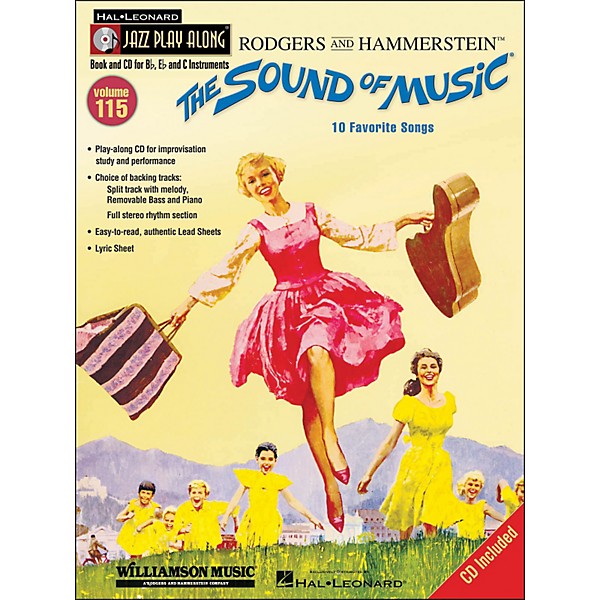 Hal Leonard The Sound Of Music - Jazz Play-Along Volume 115 (CD/Pkg)