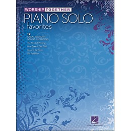 Hal Leonard Worship Together Piano Solo Favorites