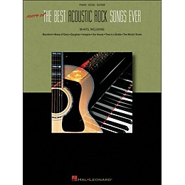 Hal Leonard More Of The Best Acoustic Rock Songs Ever arranged for piano, vocal, and guitar (P/V/G)