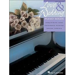 Hal Leonard Love And Wedding Piano Solos