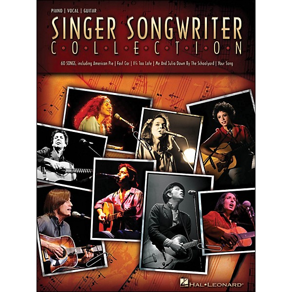 Hal Leonard Singer Songwriter Collection arranged for piano, vocal, and guitar (P/V/G)