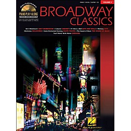 Hal Leonard Broadway Classics Piano Play-Along Volume 4 Book/CD arranged for piano, vocal, and guitar (P/V/G)