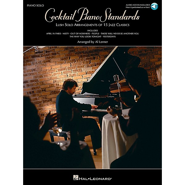 Hal Leonard Cocktail Piano Standards Book/CD Piano Solos