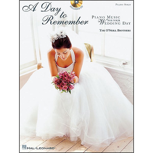 Hal Leonard A Day To Remember (Book/CD) arranged for piano solo