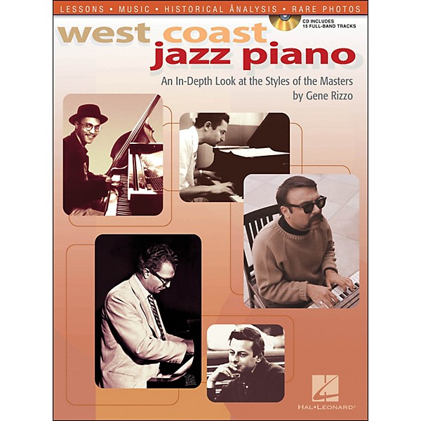 Hal Leonard West Coast Jazz Piano An In-Depth Look At The Style Of The Masters Book/CD