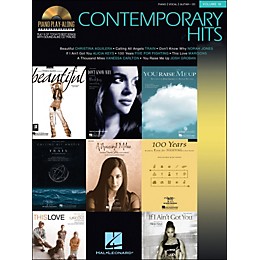 Hal Leonard Contemporary Hits Volume 19 Book/CD Piano Play-Along arranged for piano, vocal, and guitar (P/V/G)