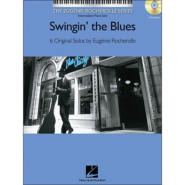 Hal Leonard Swingin' The Blues Book/CD Eugenie Rocherolle Series arranged for piano solo