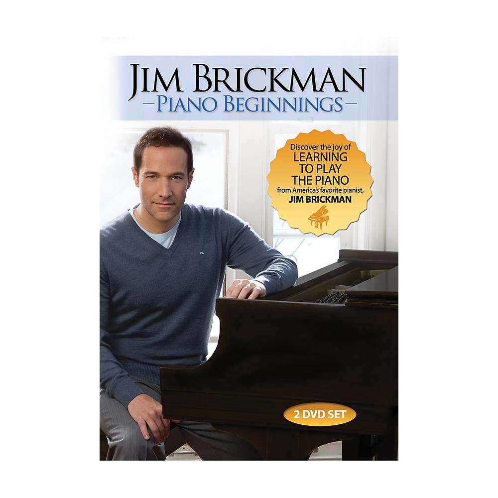Alfred Jim Brickman Piano Beginnings 2 Dvds