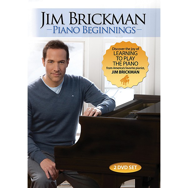 Alfred Jim Brickman Piano Beginnings 2 DVDs