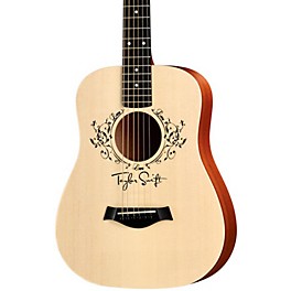 Taylor Taylor Swift Signature Baby Acoustic Guitar Natural 3/4 Size Dreadnought