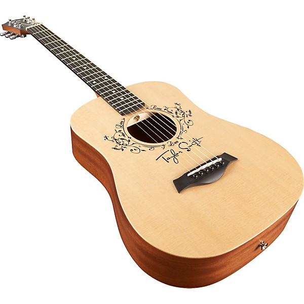 Taylor Taylor Swift Signature Baby Taylor Left-Handed Acoustic Guitar Natural 3/4 Size Dreadnought