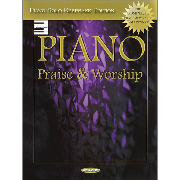 Word Music Praise & Worship Keepsake Edition arranged for piano, vocal, and guitar (P/V/G)