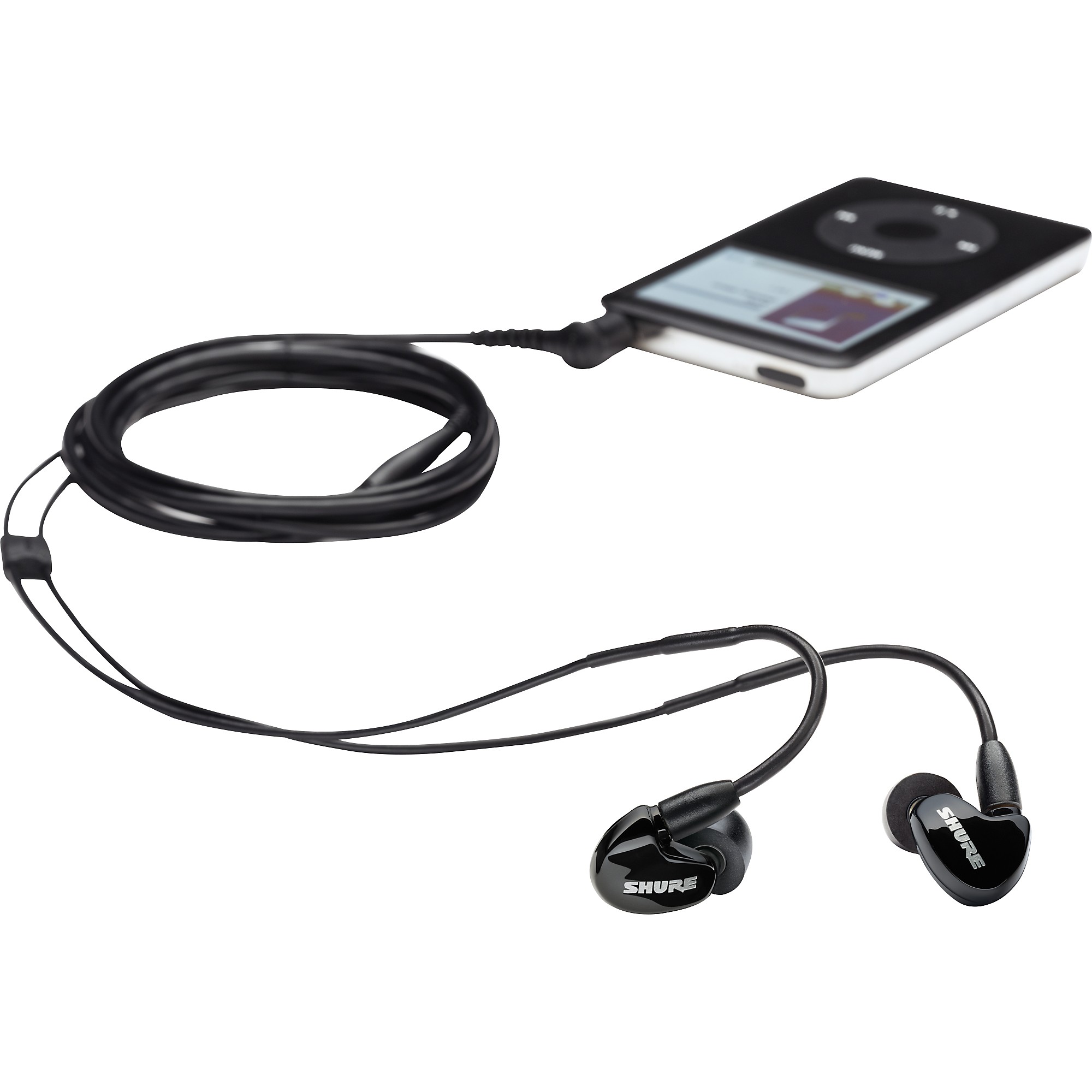 Shure SE315 Sound Isolating Earphones Black | Guitar Center