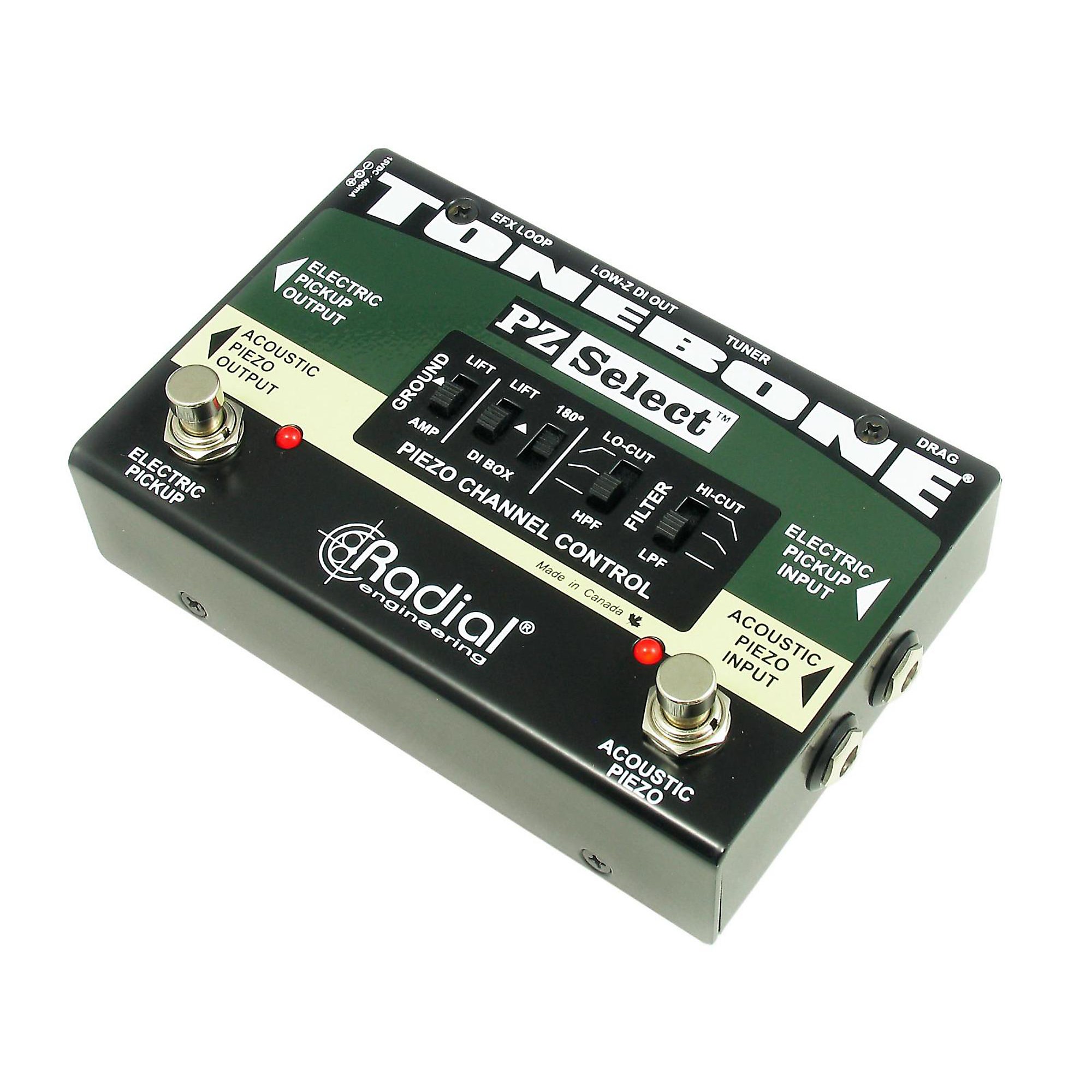 Radial Engineering Tonebone PZ Select Piezo and Magnetic Pickup