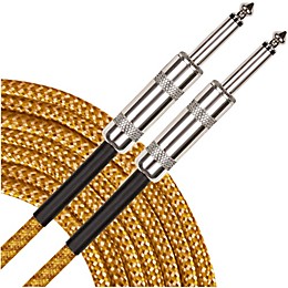 Musician's Gear Instrument Cable Black and Tweed 18.5 ft.