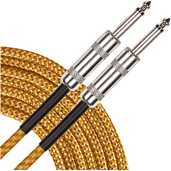 Musician's Gear Instrument Cable Black and Tweed 18.5 ft.