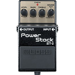 Open Box BOSS ST-2 Power Stack Distortion Guitar Effects Pedal Level 1