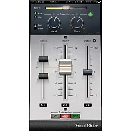 Waves Vocal Rider Plug-In  Native Software Download