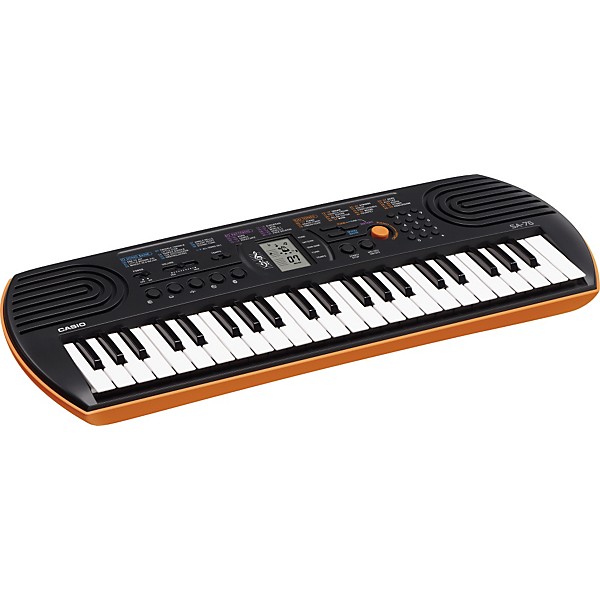 Casio SA-76 Keyboard Orange
