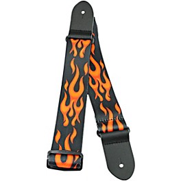 Perri's 2" Polyester Guitar Strap Sharp Bolts Perri's 2" Polyester Guitar Strap Tribal Sharp Flame