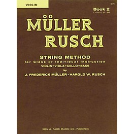 KJOS Muller-Rusch String Method 2 Violin Book