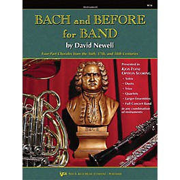 KJOS Bach And Before for Band Clarinet/Bass Clarinet