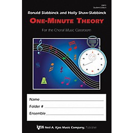 KJOS One Minute Theory Student Edition