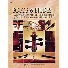 KJOS Solos And Etudes 1 All for Strings Violin Book