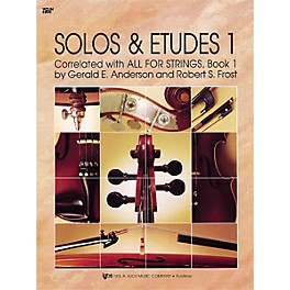 KJOS Solos And Etudes 1 All for Strings Violin Book