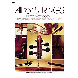 KJOS All for Strings 1 Theory Workbook Cello